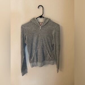 Juniors juicy couture zip up jacket